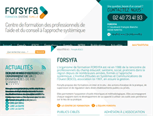 Tablet Screenshot of forsyfa.com